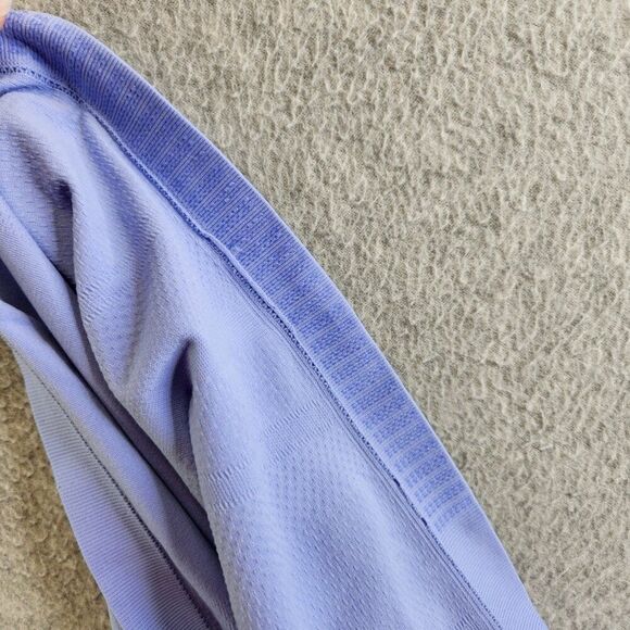 Athleta Top Womens L Purple Momentum Seamless Racerback Yoga Practice Run - Picture 6 of 12